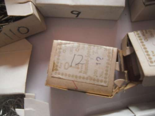 APPROXIMATELY 1500 SMALL MUSTAD AND TRIDENT FISHING HOOKS (NEVER BEEN USED)